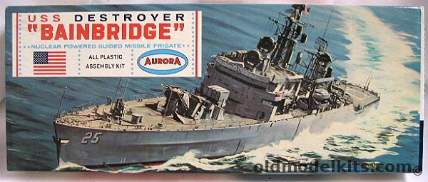Aurora 1/600 USS Bainbridge, 717-98 plastic model kit